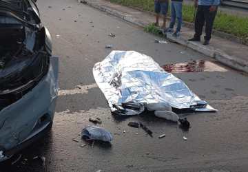 GRAVATÁ: Motociclista morre após colisão frontal com camionete ao acessar contra mão da via, leia a matéria. Confira: